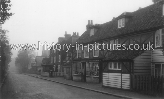 The Village and High Road, Chigwell, Essex. c.1920's